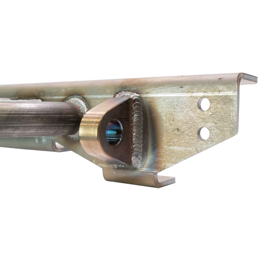 Ruffstuff Loaded Rear Overlay Bumper -Hitch, Dimple Die Step, and D-ring Mounts For Jeep TJ/LJ/YJ