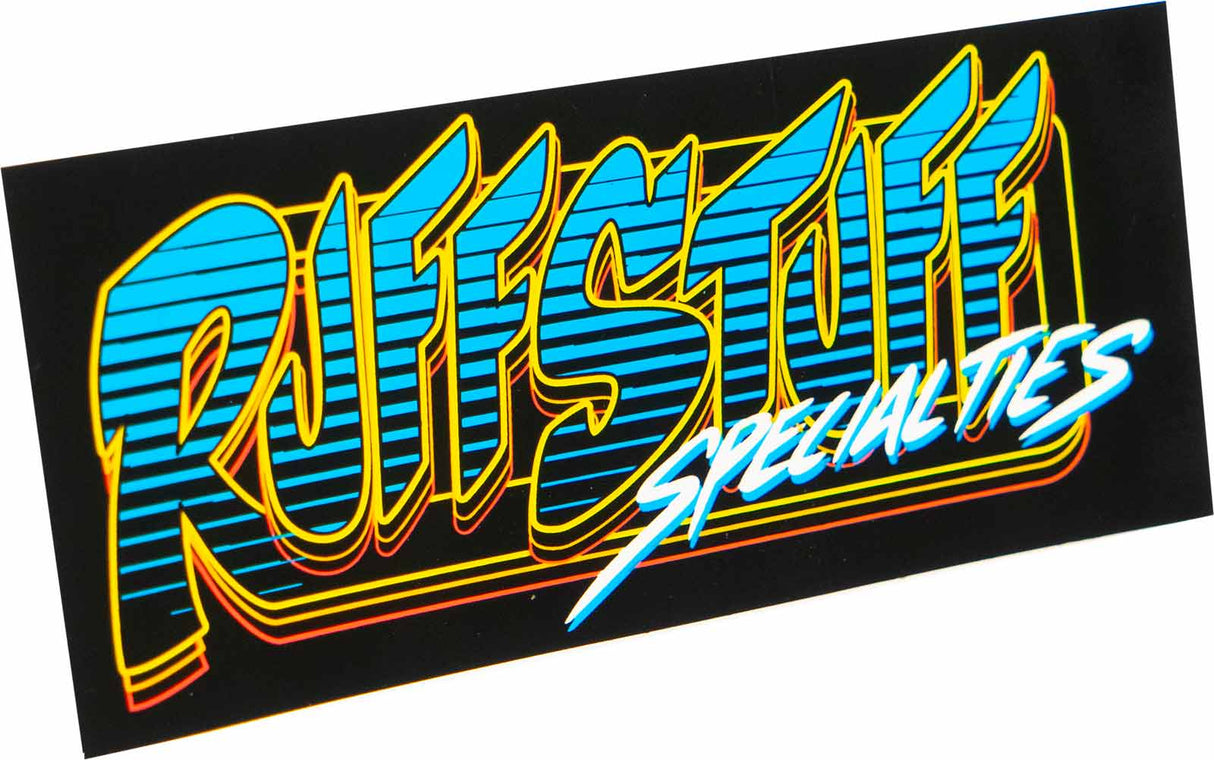 Ruffstuff Throwback Sticker