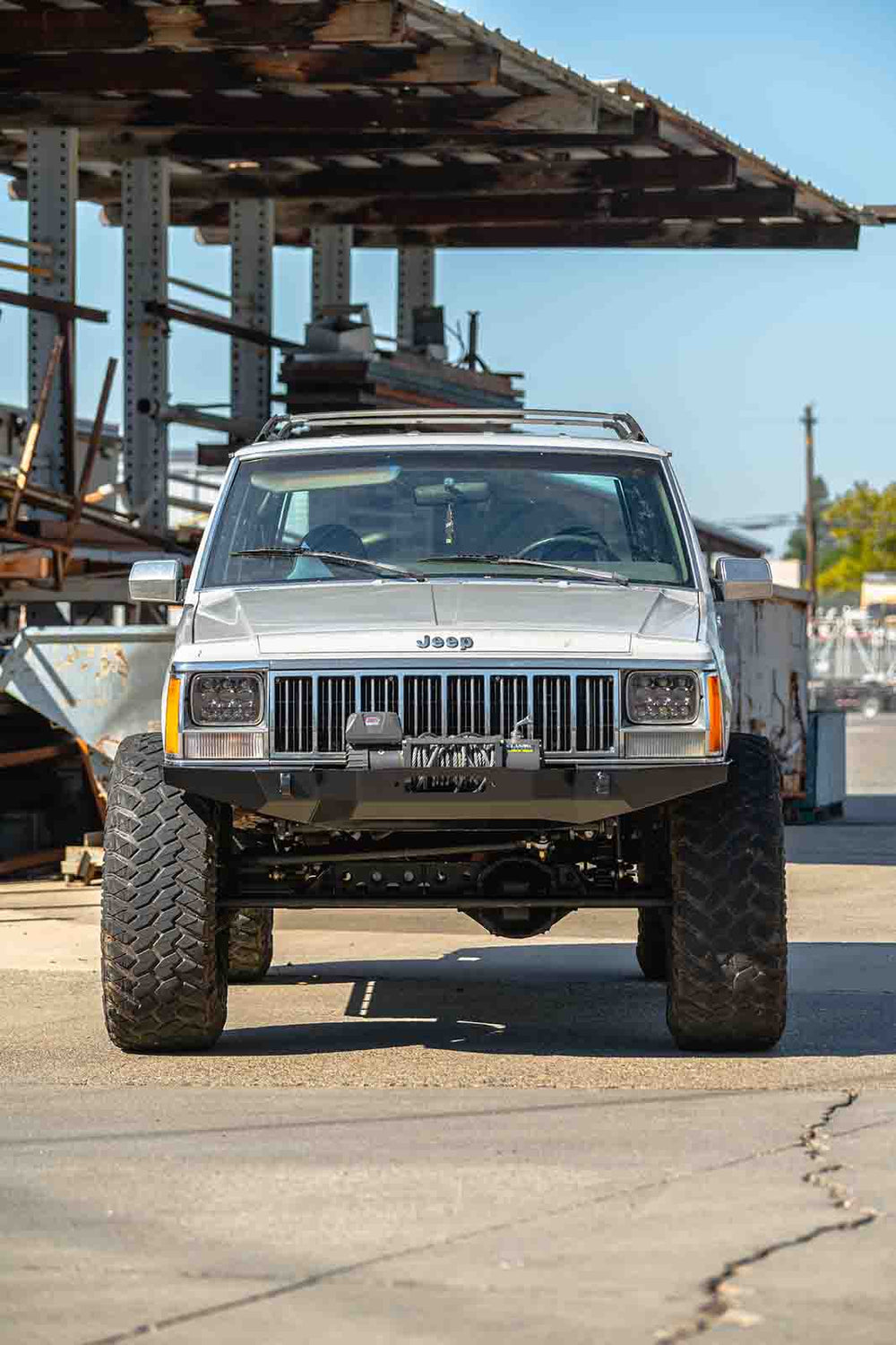 DIY Full Width Front Winch Bumper For Jeep XJ