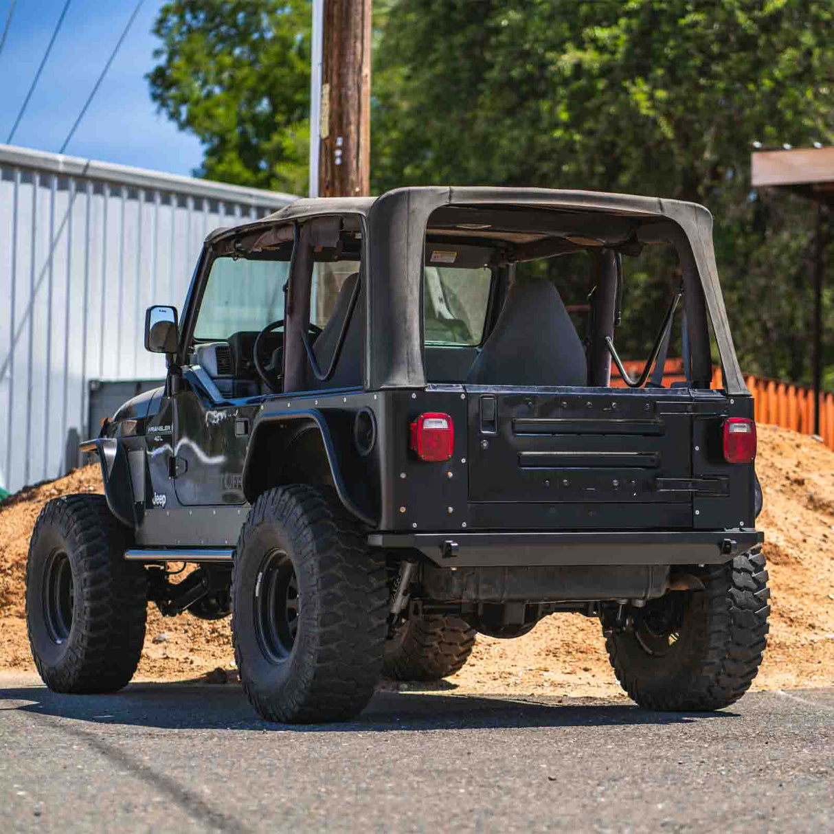 Ruffstuff Rear Bumper For Jeep TJ/LJ