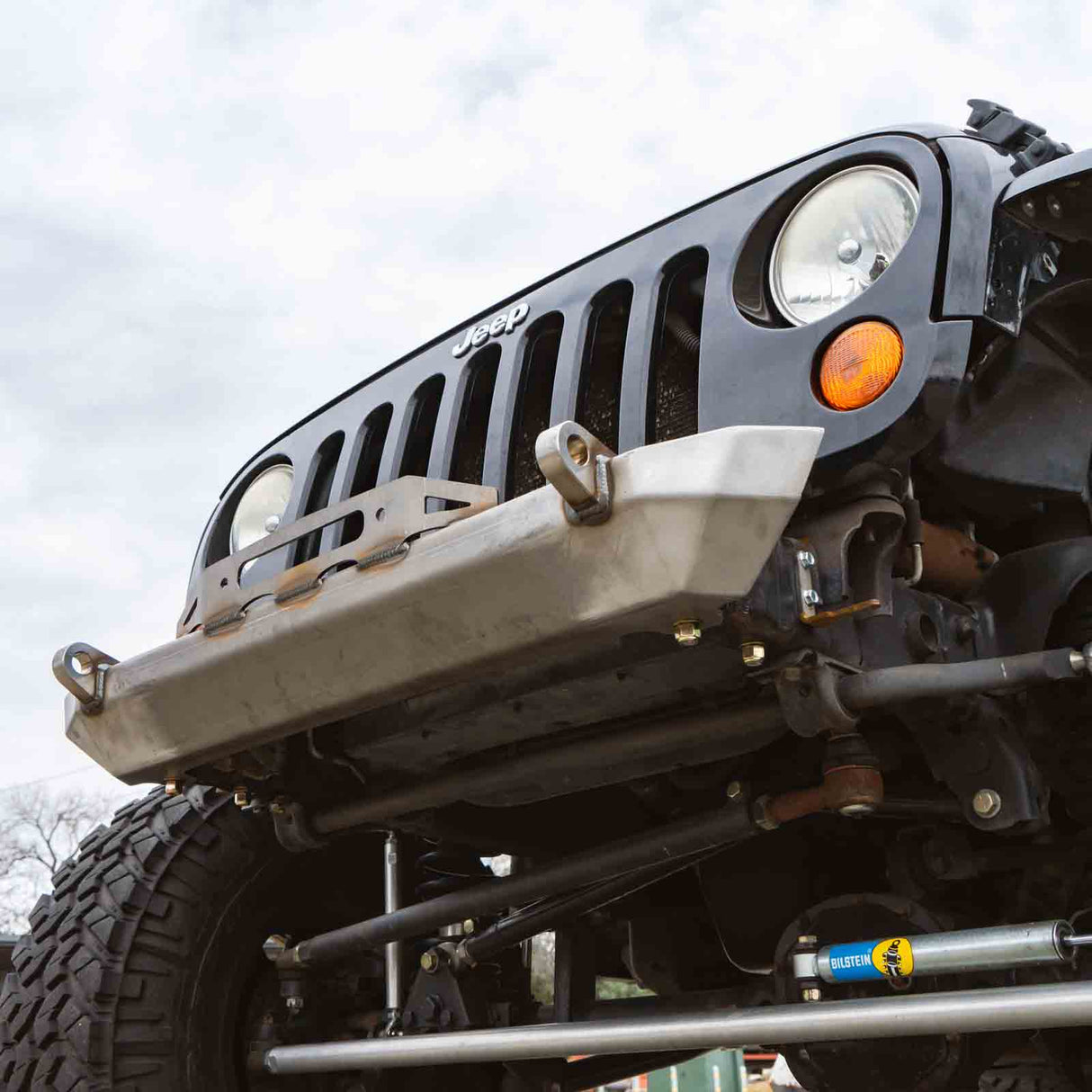 Frame Chop Front Bumper For Jeep JK