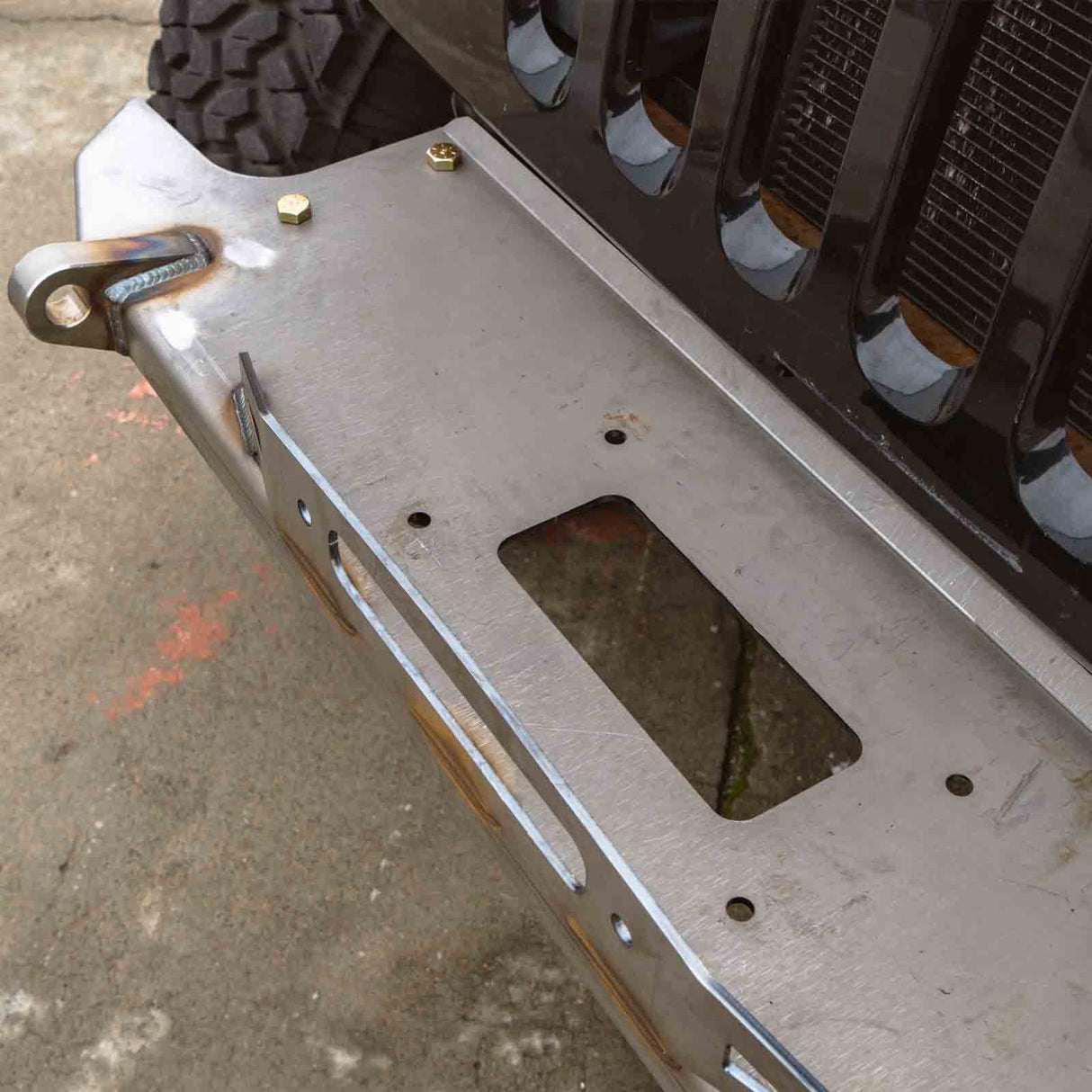 Frame Chop Front Bumper For Jeep JK