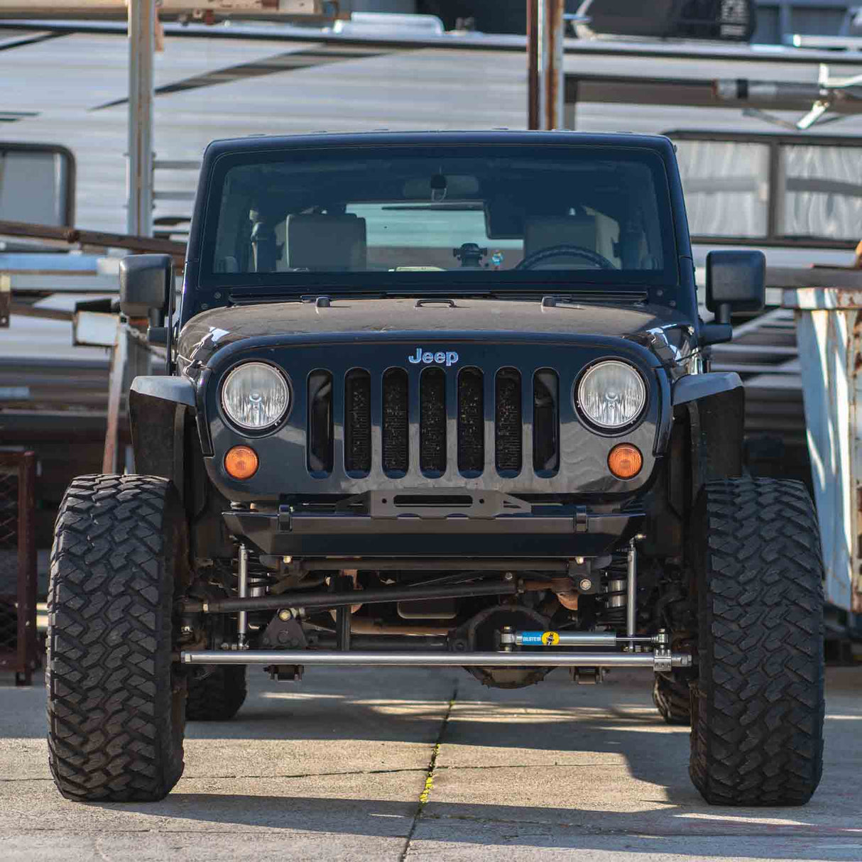 Frame Chop Front Bumper For Jeep JK