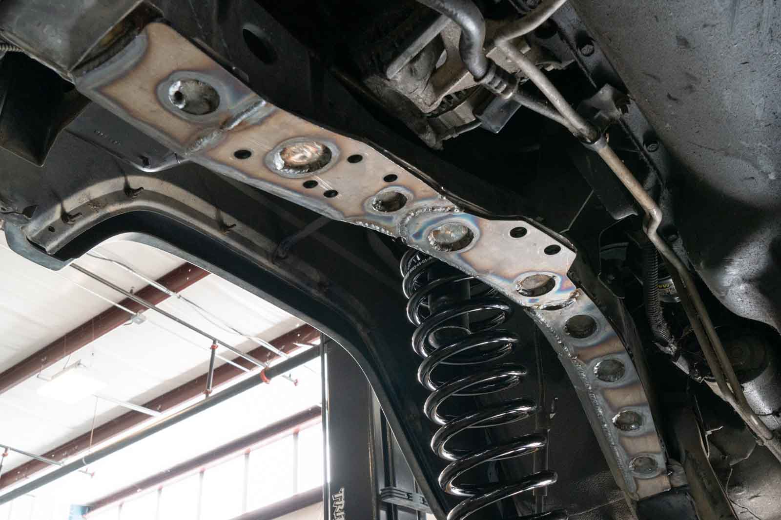 Jeep XJ Front Bottom Frame Stiffeners - Heavy Duty Reinforcement