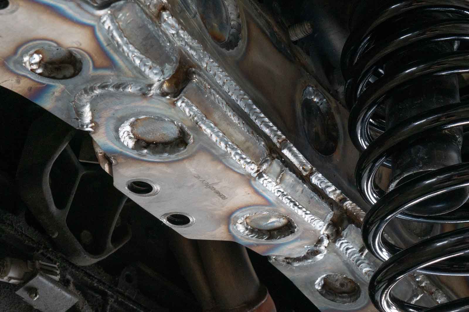 Jeep XJ Front Bottom Frame Stiffeners - Heavy Duty Reinforcement