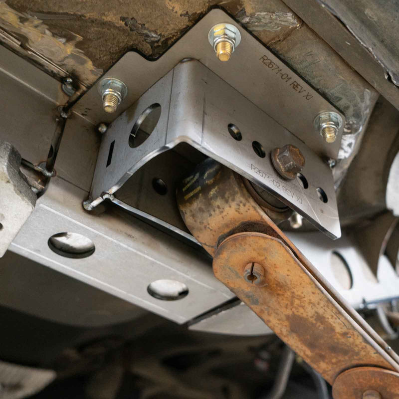 Spring & Shackle Hangers - Heavy-Duty Leaf Spring Suspension Mounts ...