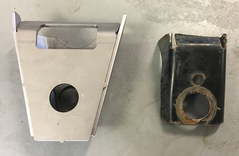 TJ Boatside Body Mounts - OEM Height