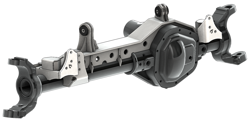 TJ 1 TON Front 60 Swap Kit