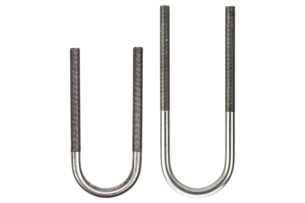 Short U bolt, 3 1/4